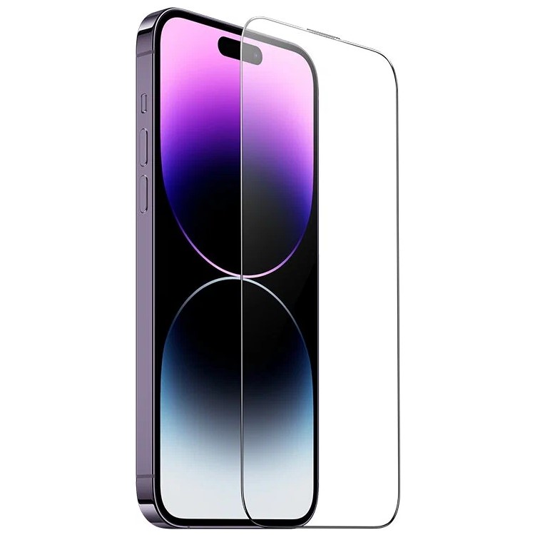 Противоударное стекло 3D HOCO для iPhone 14 Pro Max, черное
