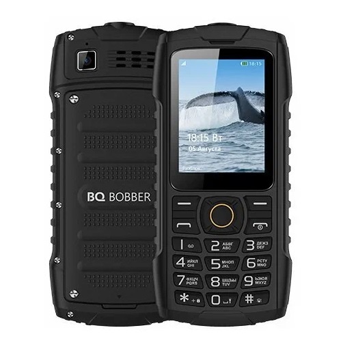 Телефон BQ 2439 Bobber черный