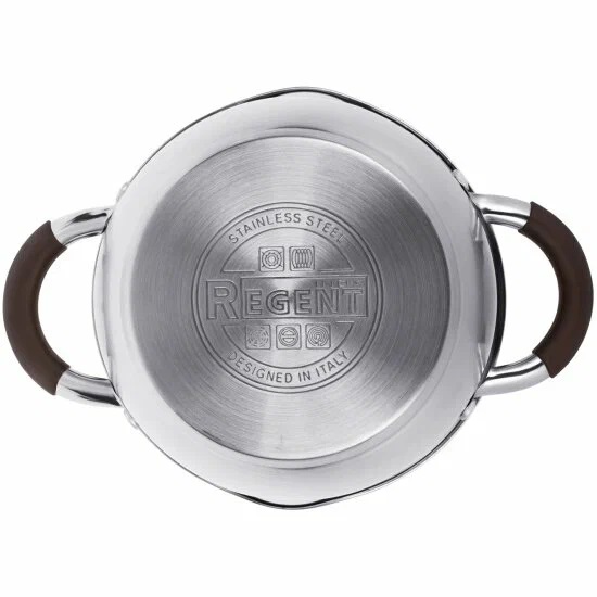 Кастрюля 1.6л REGENT Linea Truffle 67-0216; 16x9,5см