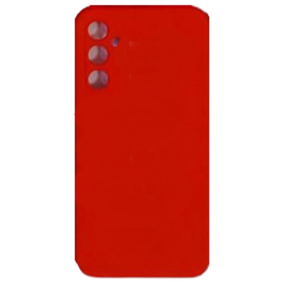 Задняя накладка SILICONE COVER для Honor X6 4G №17 Красный