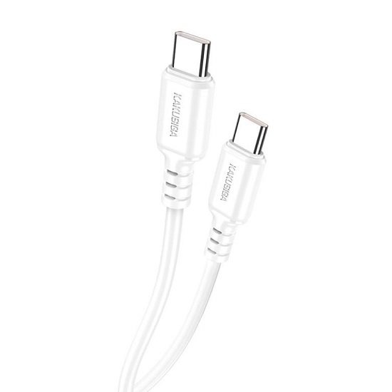 Кабель Type-C <--> Type-C  1.0м Kakusiga KSC-982 белый