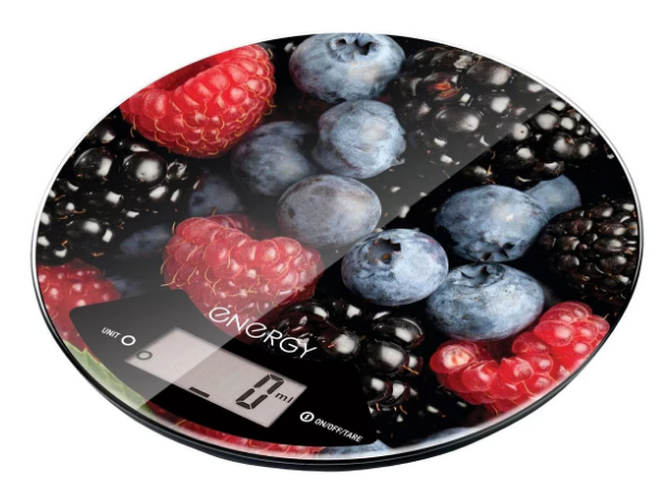 Весы кухонные ENERGY EN-403 (ягоды), круглые