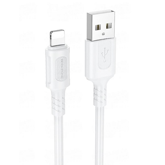 Кабель USB <--> Lightning  1.0м BOROFONE BX111 Feliz, белый