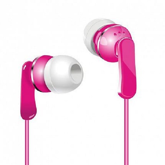 Наушники ISA Extreme Bass розовые