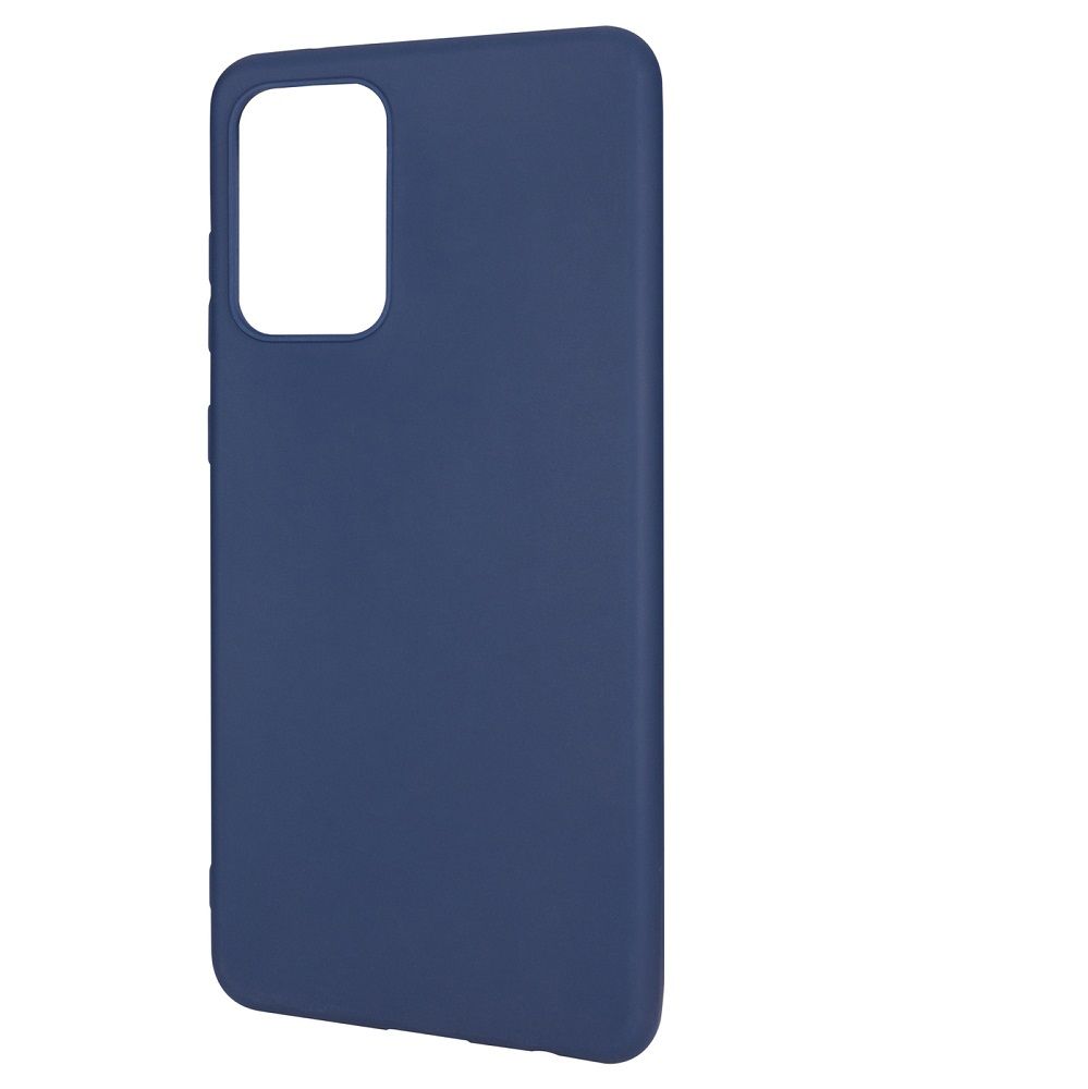 Задняя накладка QUMANN для Samsung Galaxy A72, синяя,  10223