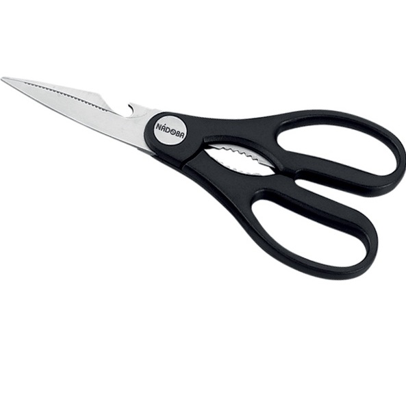 Ножницы кухонные NADOBA, серия BORGA с открывалкой для бутылок, , 20 см