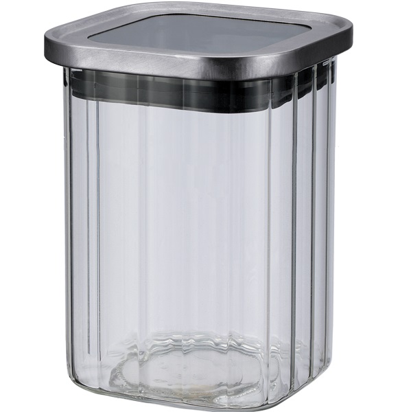 Банка для сыпучих продуктов REGENT Linea Desco 74-710, 0,85л