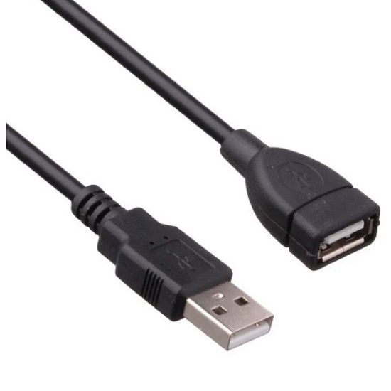 Кабель-удлинитель USB  2.0м CABLEEXPERT EX-CCF-USB2-AMAF-2.0F, позолоченные контакты, ферритовые кольца