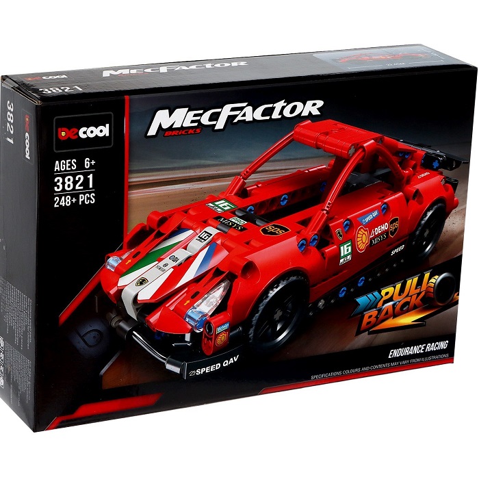 Конструктор DECOOL Ферро инерционный, 248 деталей 9888330