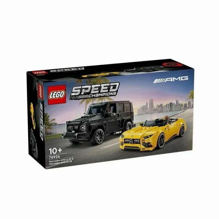 Конструктор LEGO Speed Champions 76924 Champions Mercedes-AMG G 63 и Mercedes-AMG SL 63