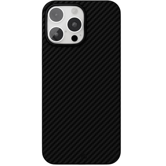 Задняя накладка Kevilar MagSafe Carbon Fiber для iPhone 16 black