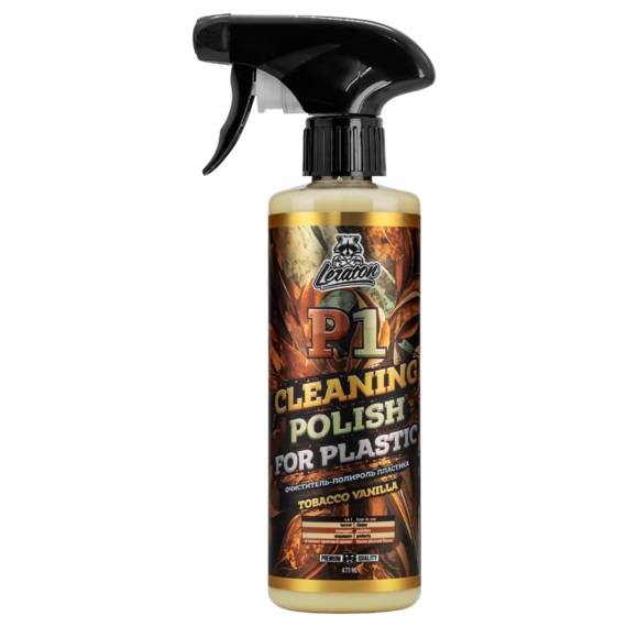 Полироль пластика LERATON P1 TOBACCO VANILLA 473мл