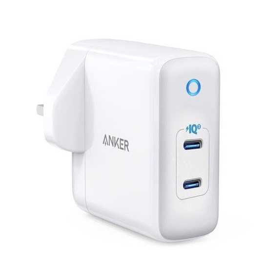 Сетевое ЗУ ANKER PowerPort III Duo Type-C 36W белый (UK Plug)