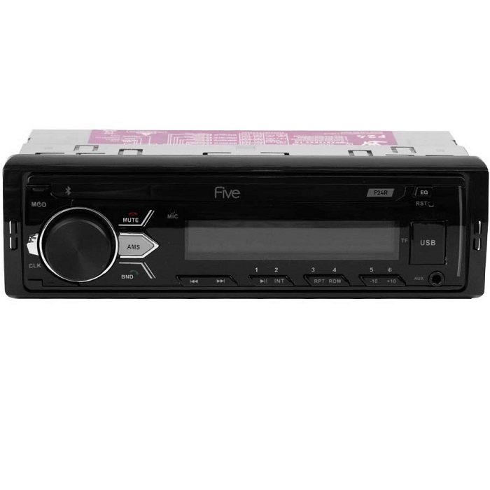 Автомагнитола FIVE F24R красная