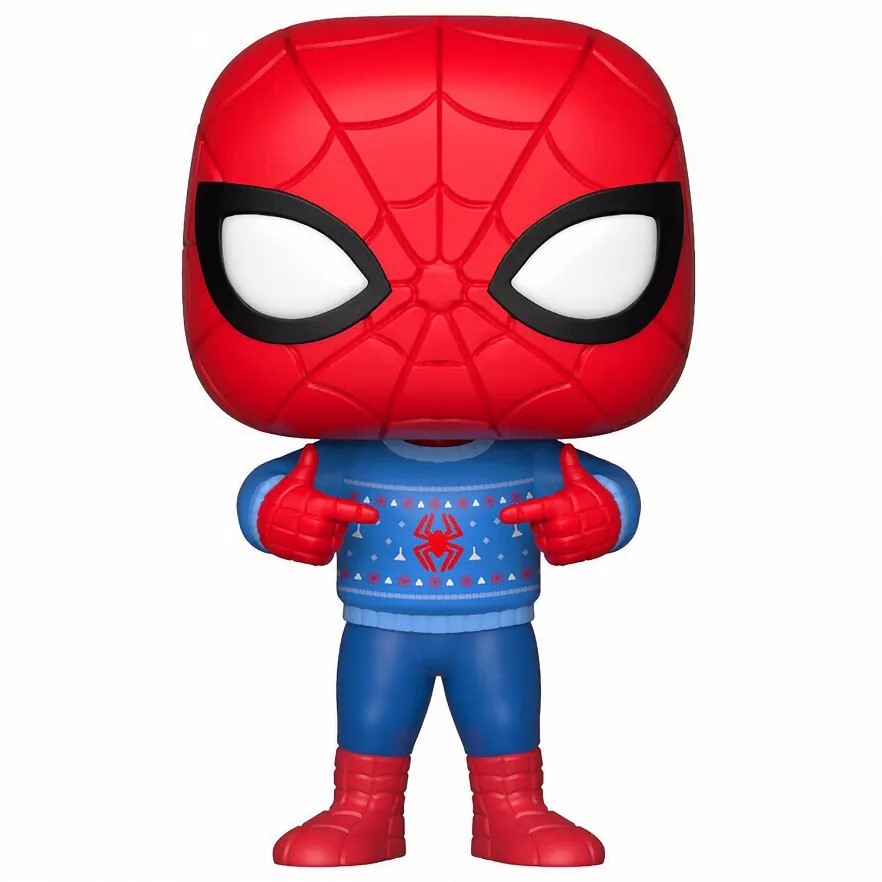 Фигурка Funko POP! Bobble Marvel Holiday Spider-Man w/ Ugly Sweater (397) 33983