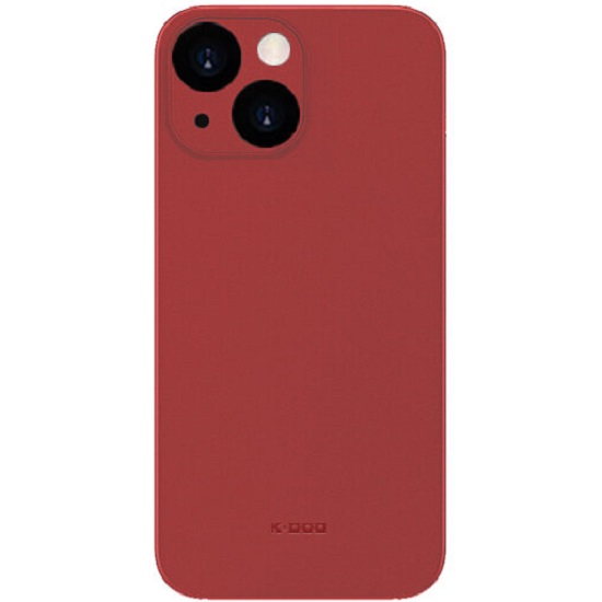 Задняя накладка K-DOO для iPhone 13 Air Skin Красный