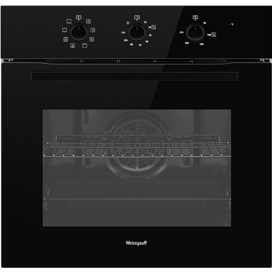 Духовой шкаф Weissgauff EOM 208 PDB Steam Clean черный