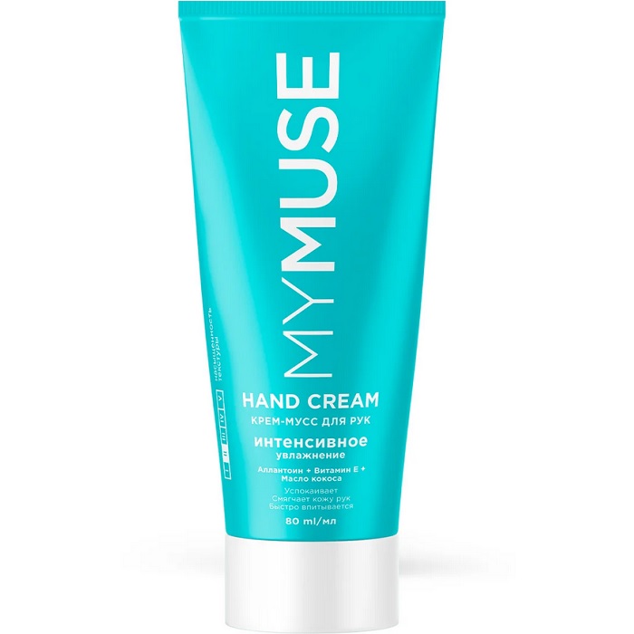 Крем-мусс для рук MYMUSE интенсивное увлажнение 80 мл 145031