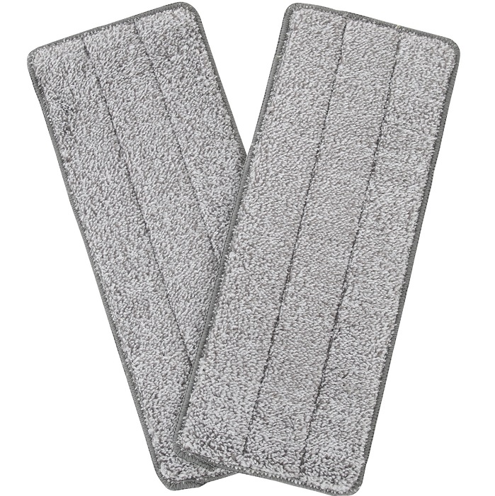 Насадки МОП для швабры (кармашки с 1-й стороны) КОМПЛЕКТ 2шт, микрофибра, 33*12,5см, LAIMA, 608143