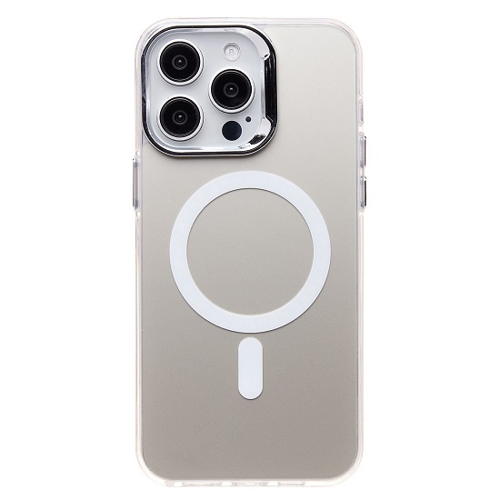 Задняя накладка SM025 SafeMag для iPhone 15 Pro Max (white) (232081)
