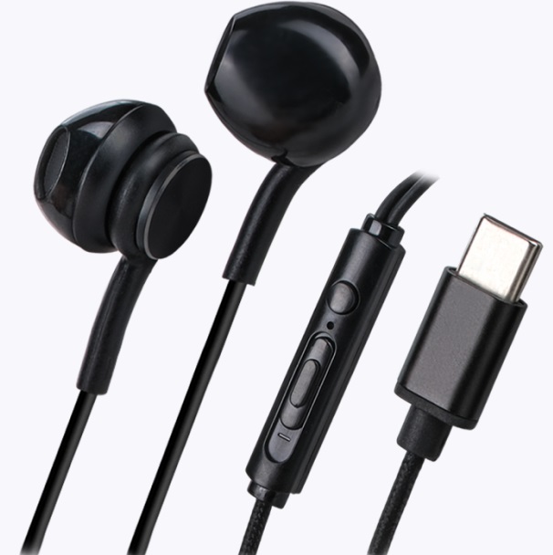 Наушники WALKER H735, серые, Type-C