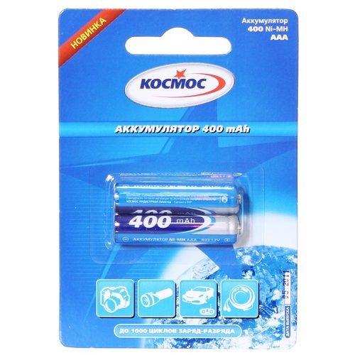 Аккумулятор КОСМОС R03 600 mAh BL-2