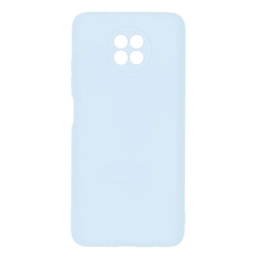 Силиконовый чехол BUBBLE для Xiaomi Redmi Note 9T голубой