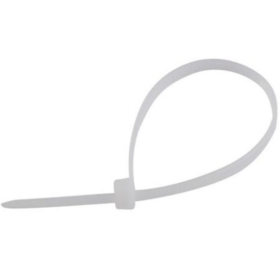 Хомут-стяжка КRONUS 2,5х150 белый (100шт./уп.) (1/400)