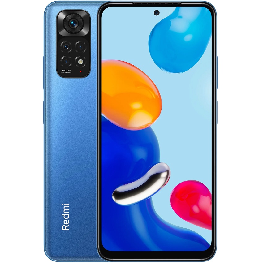 Смартфон Xiaomi Redmi Note 11 6/128Gb Синий (Без NFC) (Уценка)