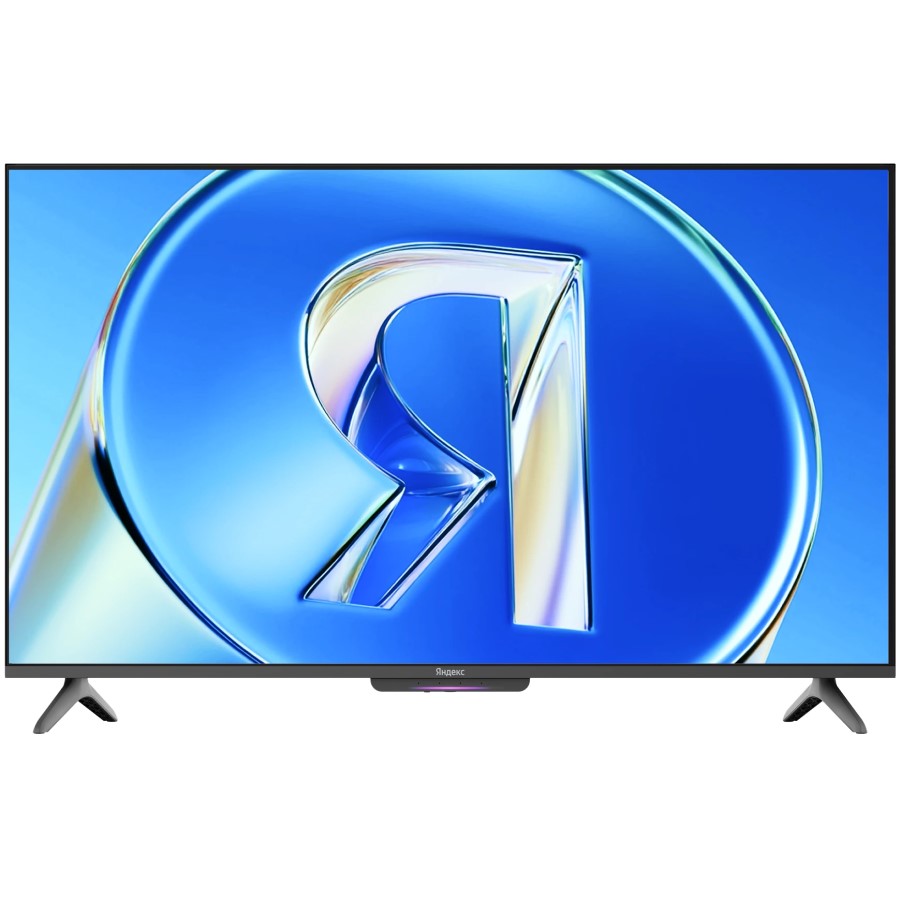Телевизор Яндекс ТВ Станция Бейсик QLED с Алисой (YNDX-00081) 65", черный