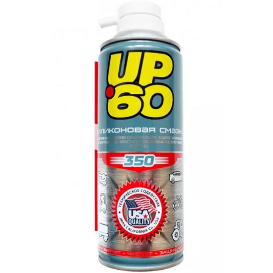 Смазка силиконовая универсальная UP-60 проникающая, многоцелевая 350мл