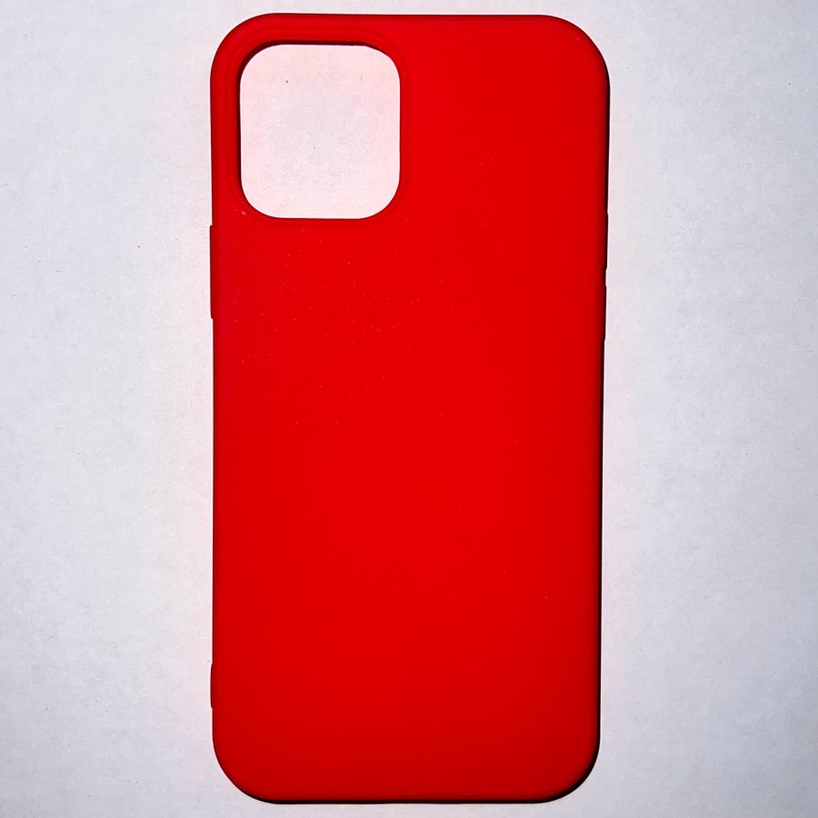 Задняя накладка MOBIS для iPhone 12/12 PRO (матовый красный)