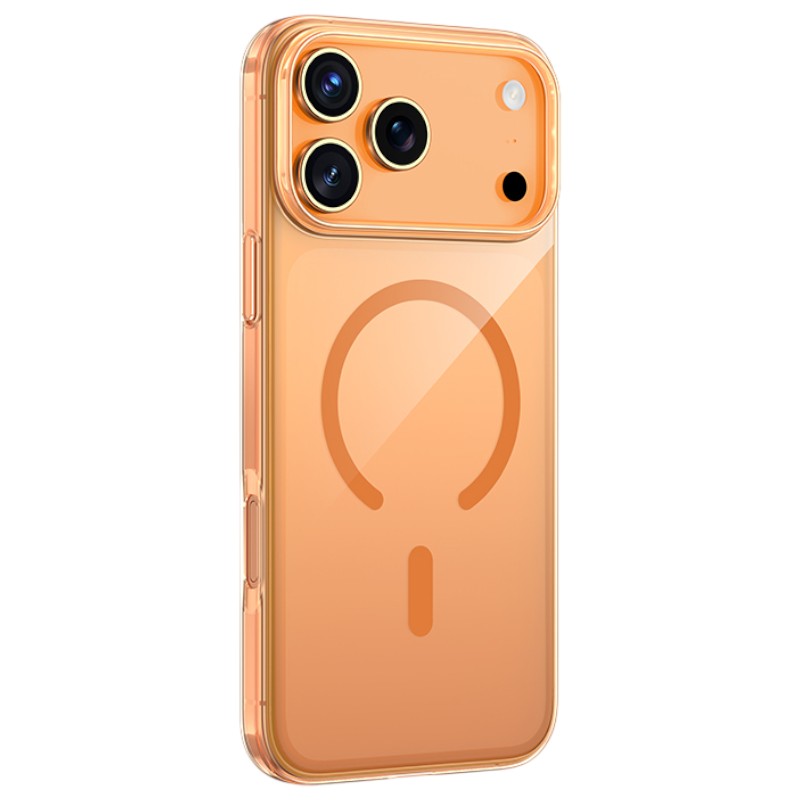 Задняя накладка KEEPHONE X-CRYSTAL ULTRA SLIM MAGSAFE CASE для iPhone 17 PRO MAX, orange