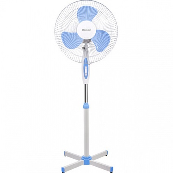 Вентилятор напольный BLACKTON Bt F1112 White-Blue (2в1 цветная коробка + 1 цветная коробка)