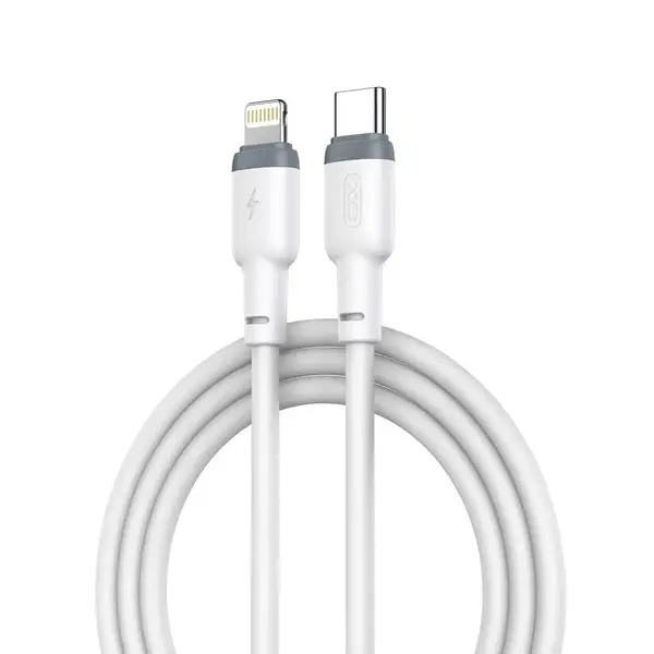 Кабель Lightning <--> Type-C  1.0м XO NB-Q208A, 20Вт, PD, белый
