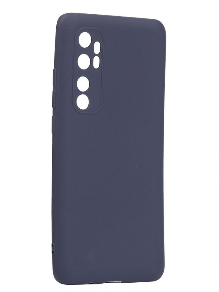 Задняя накладка ZIBELINO Soft Matte для Xiaomi Mi Note 10 Lite (синий)