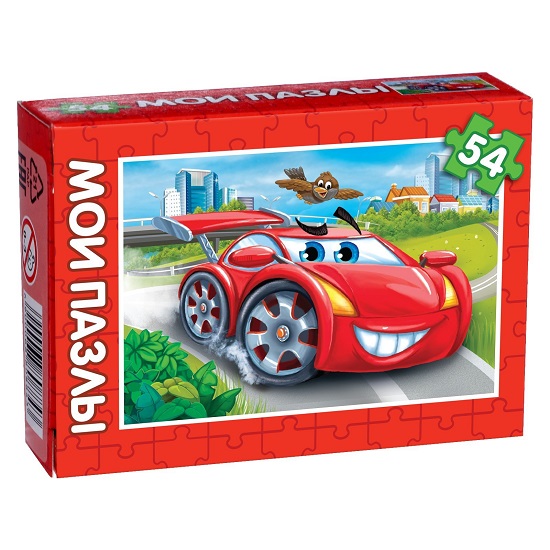 Пазл детский «Крутые гонки №6», 54 элемента 6880884