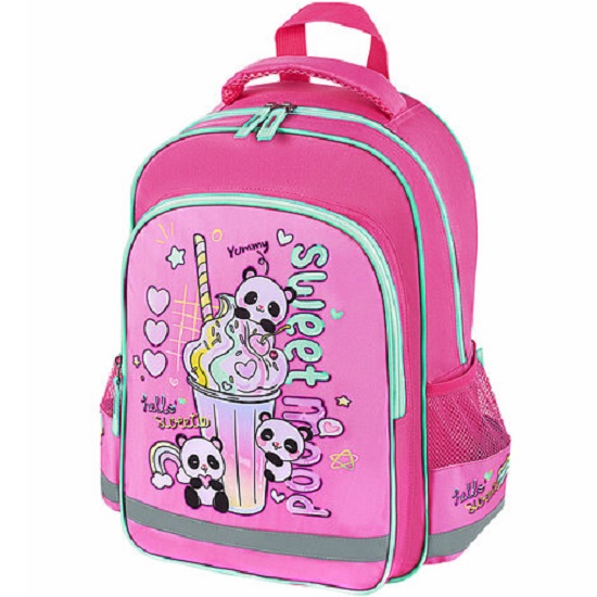 Рюкзак ПИФАГОР SCHOOL, 1 отделение, 3 кармана, Sweet mood, 38x28х14 см, 272086