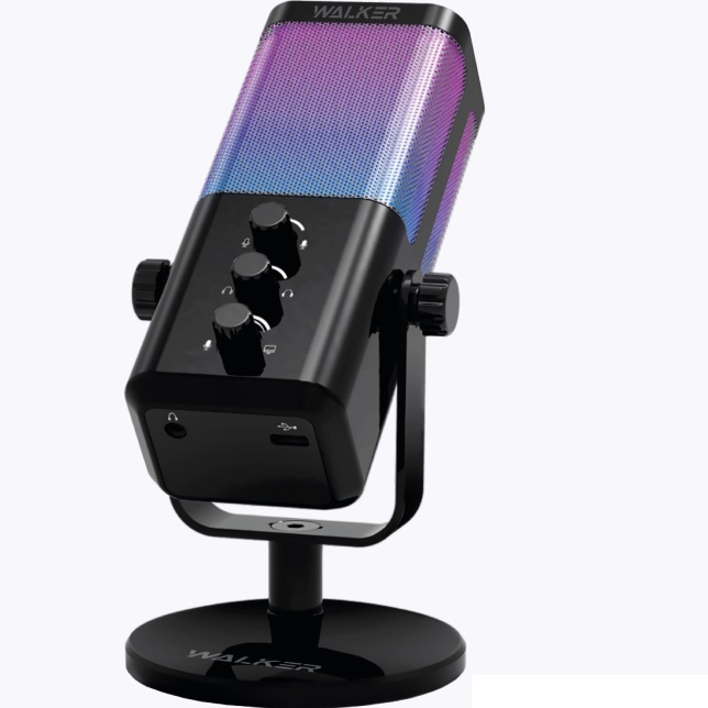Микрофон WALKER WCM-60, черный