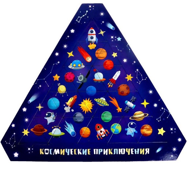 Пазл фигурный «Космические приключения», 25 элементов