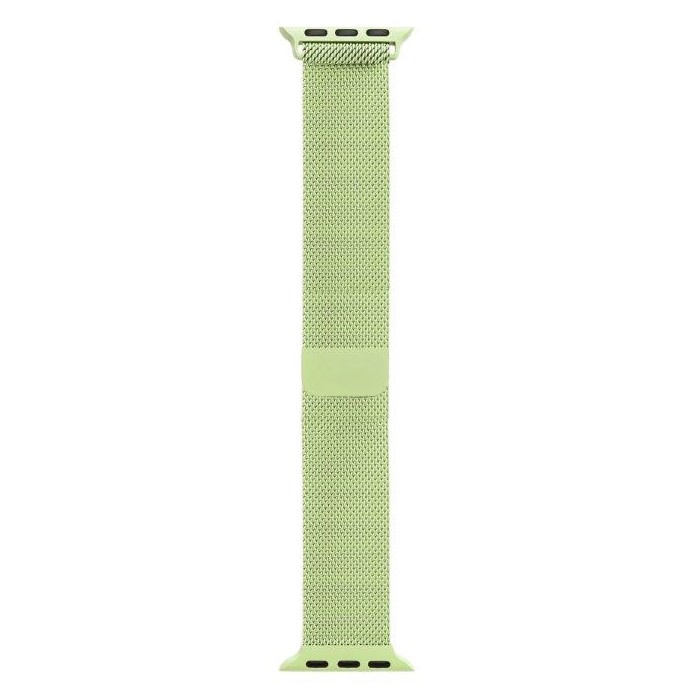 Ремешок NONAME для Apple Watch 38/40mm Milanese loop Мятно-зеленый (Mint green)