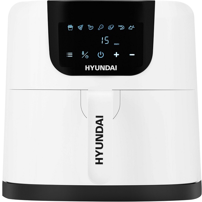 Аэрогриль Hyundai HYF-3554 1500Вт белый/черный