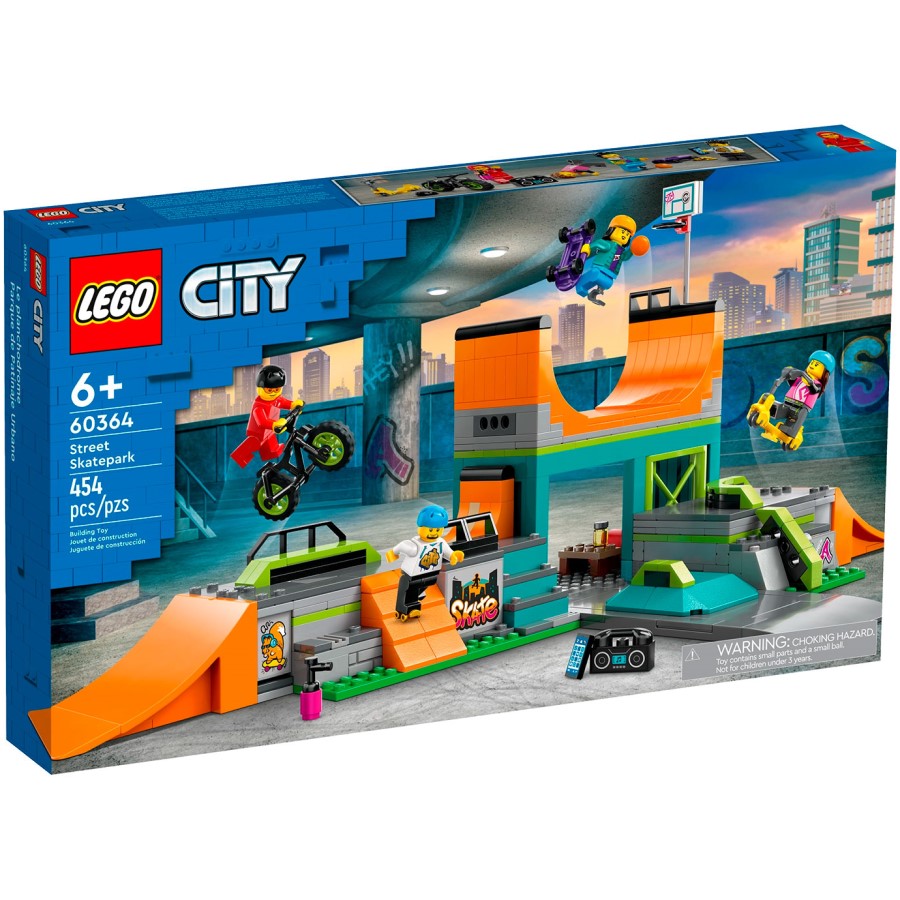 Конструктор LEGO City 60364 Уличный скейтпарк