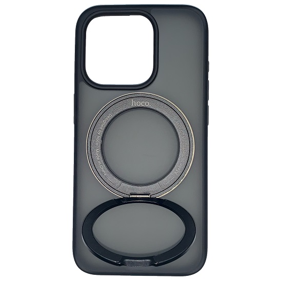 Задняя накладка HOCO AS1 Rotating Magnetic Case для iPhone 15 Pro black