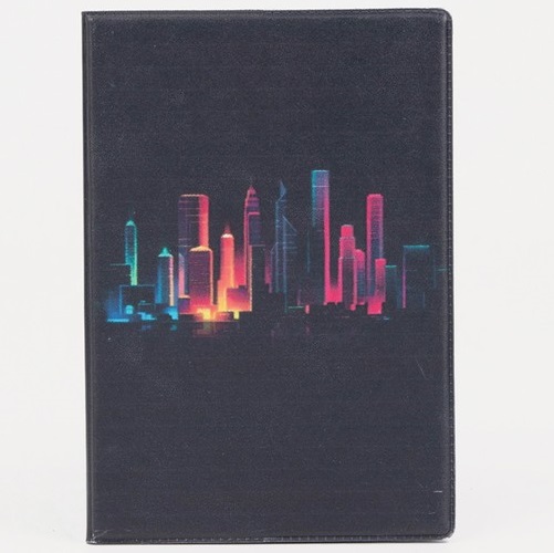 Обложка для паспорта, цвет чёрный