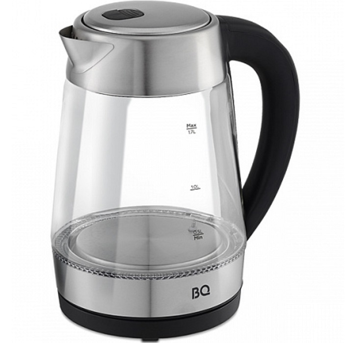 Чайник электрический BQ KT1700G Черный-Сталь