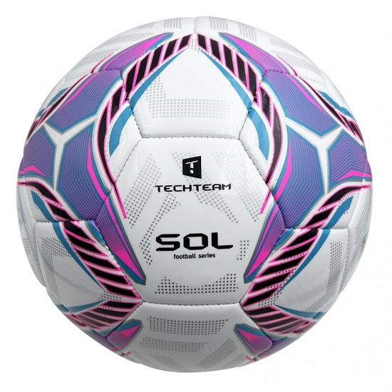 Мяч футбольный TECH TEAM SOL размер 5