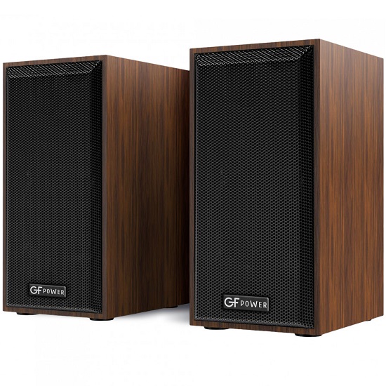 Колонки 2.0 GFPower TS-01 дерево (2*3Вт)