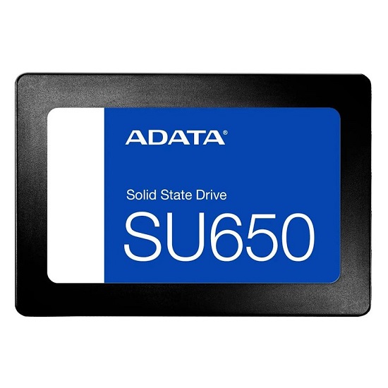 Накопитель SSD 2.5" 256Gb ADATA SU650, SATA III, 2.5", R/W 520/450