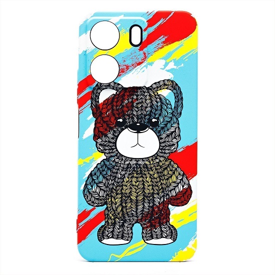 Задняя накладка Luxo Creative для Xiaomi Redmi 13C 4G/Poco C65 (114) (multicolor) (229709)